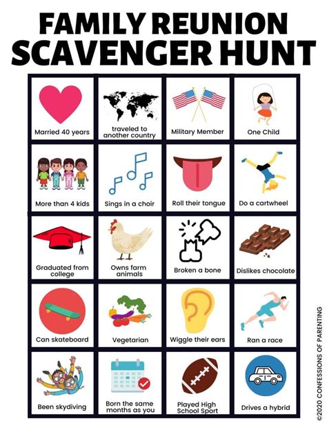 family treasure hunt ideas.
